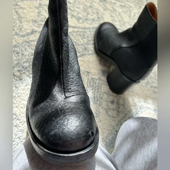 Buttero Women’s Italian Black Leather Ankle Boot size 8 EU 41 - Picture 13 of 15